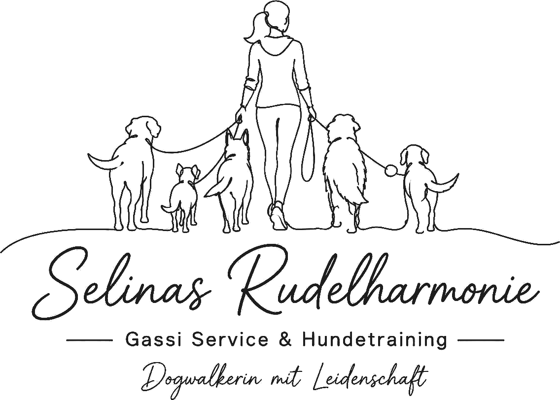 Logo Selinas Rudelharmonie - Gassi Service & Hundetraining